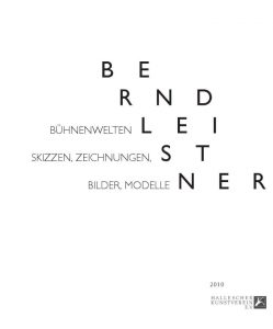 Bernd Leistner Katalog